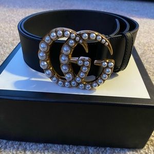 Gucci GG Pearl Belt